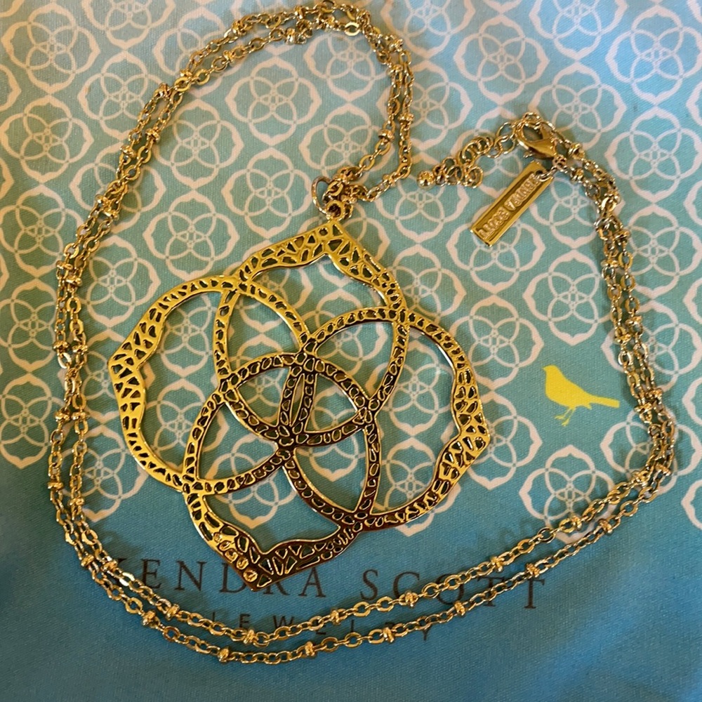 Kendra Scott Gold Betty Necklace